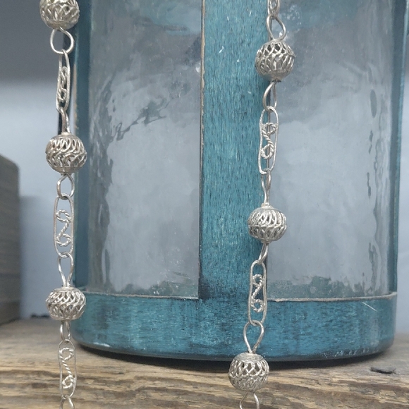 Jewelry - Vintage Mexican Silver Wedding Necklace